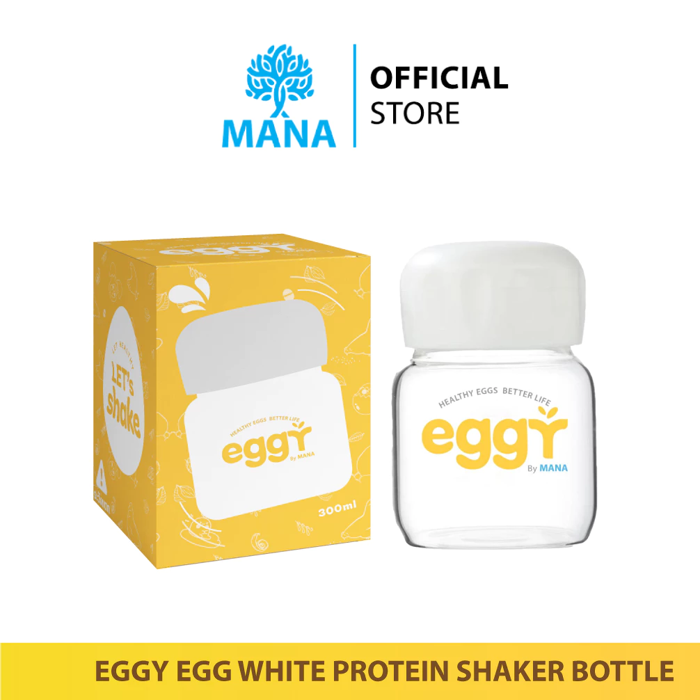 Eggy แก้วเชคโปรตีนไข่ขาว ขนาด 250ML.