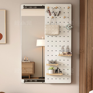 YY กระจก สไลด์พร้อมที่วางของ ที่ห้อยของ DIY E 789