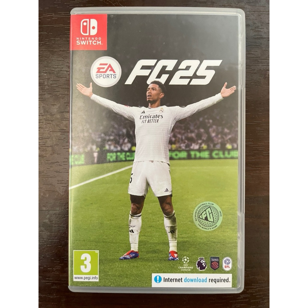 แผ่นเกมส์ nintendo switch Fc25 มือ2 ✌🏻