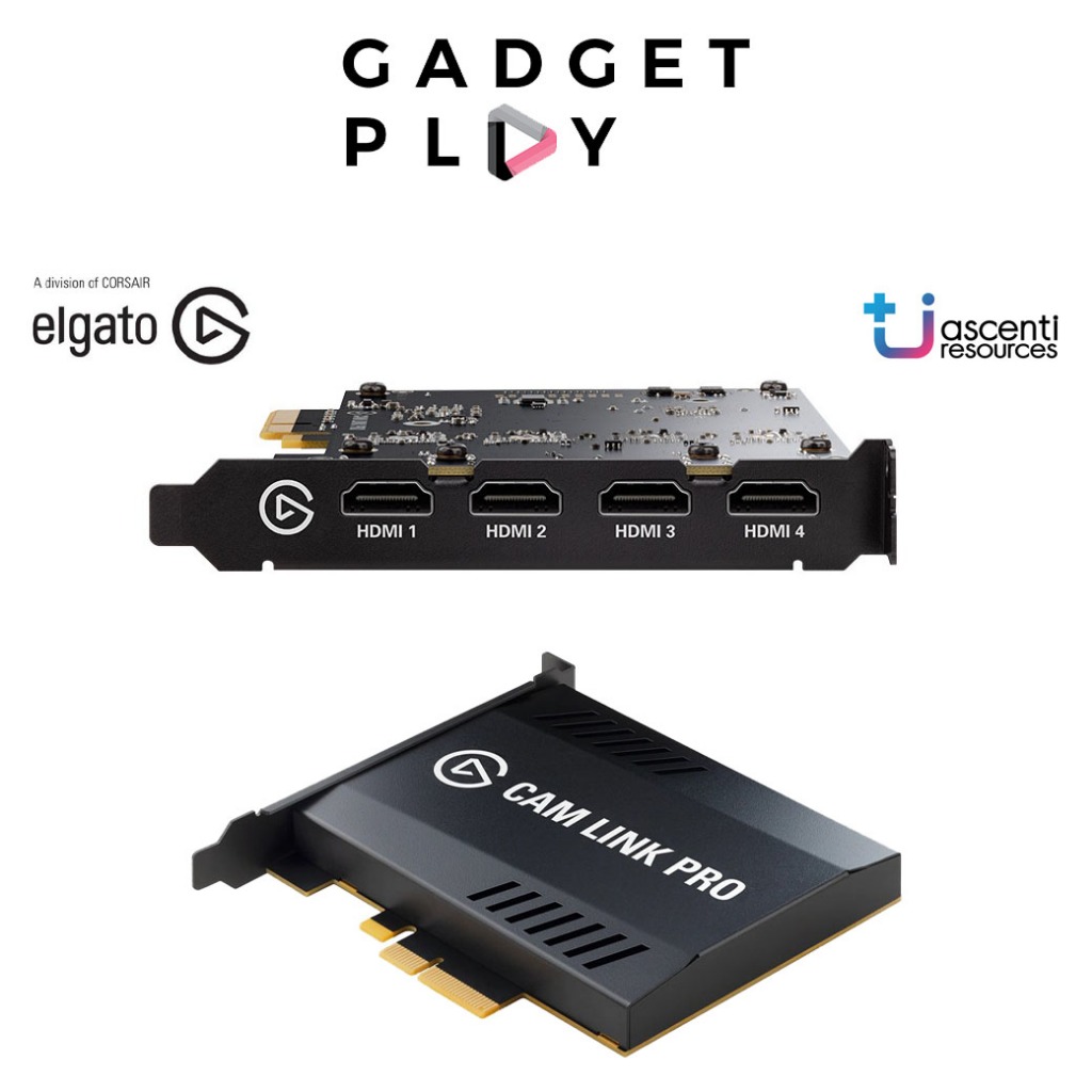 [กรุงเทพฯส่งด่วน] Elgato Cam Link Pro PCIe Capture Card,4 inputs,1080p60 Full HD แคปเจอร์ที่ทุกคนตาม