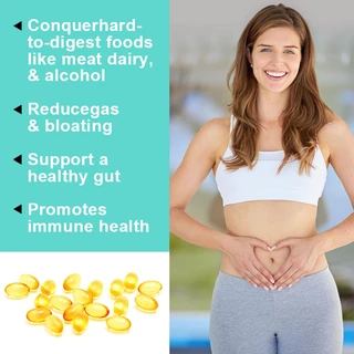 8.8 โปรเด็ด ลดคุ้ม [ซื้อ 1 แถม 1] 120แคปซูล 10 Probiotics+Prebiotics+Digestive Enz โปรไบโอติก พรีไบโอติก ดูแลลำไส้ 750M