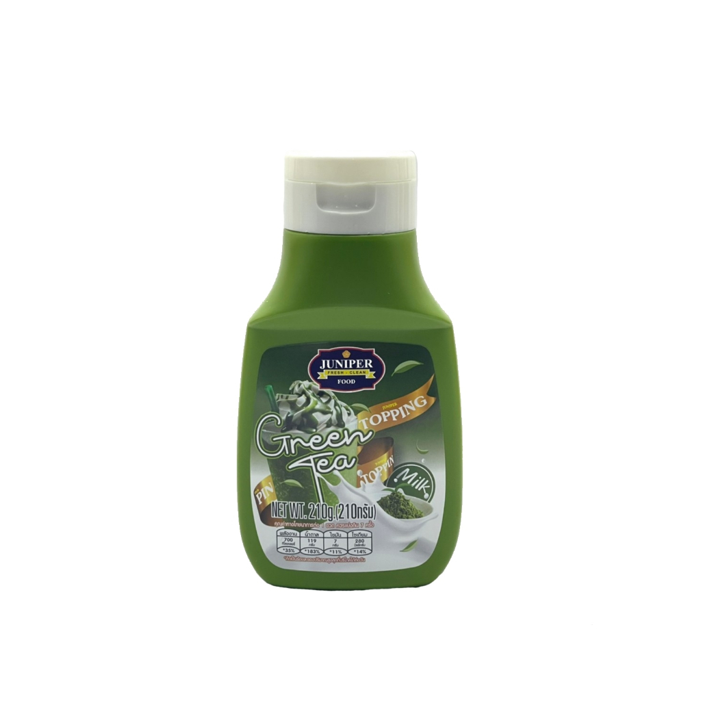 จูนิเปอร์ ท็อปปิ้ง ชาเขียวขนาด210กรัม