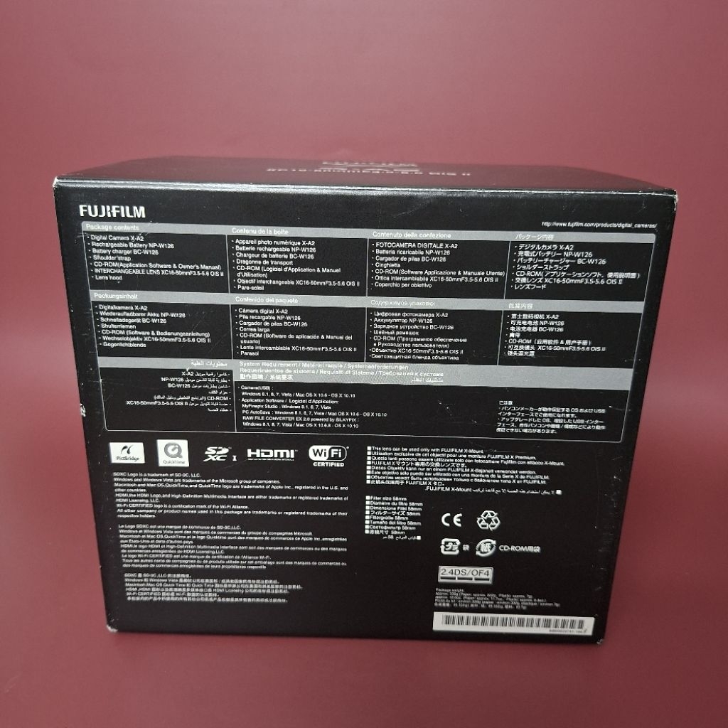 กล่องเปล่า กล้อง FUJIFILM X-AEXC16-50mmF3.5-5.6 OIS Il