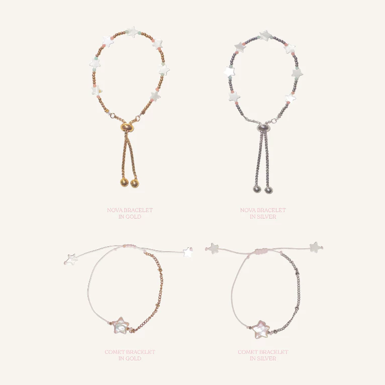 nice try studio - BlinkBlink Collection กำไลข้อมือไข่มุก ปรับไซส์ได้ กันน้ำ กันเหงื่อ