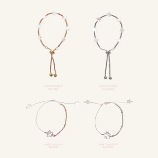 nice try studio - BlinkBlink Collection กำไลข้อมือไข่มุก ปรับไซส์ได้ กันน้ำ กันเหงื่อ