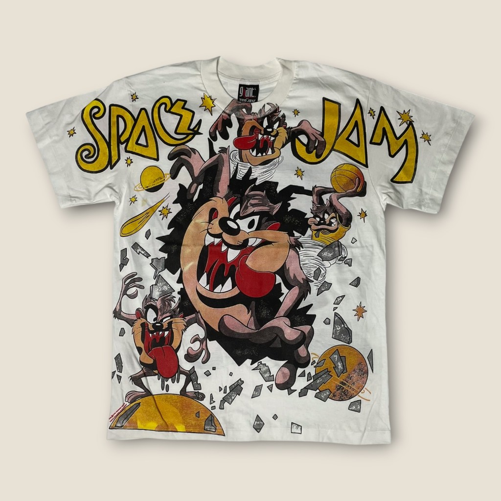 เสื้อยืดวินเทจ Vintage T-shirt  Space Jam 1996 (M/L/XL)