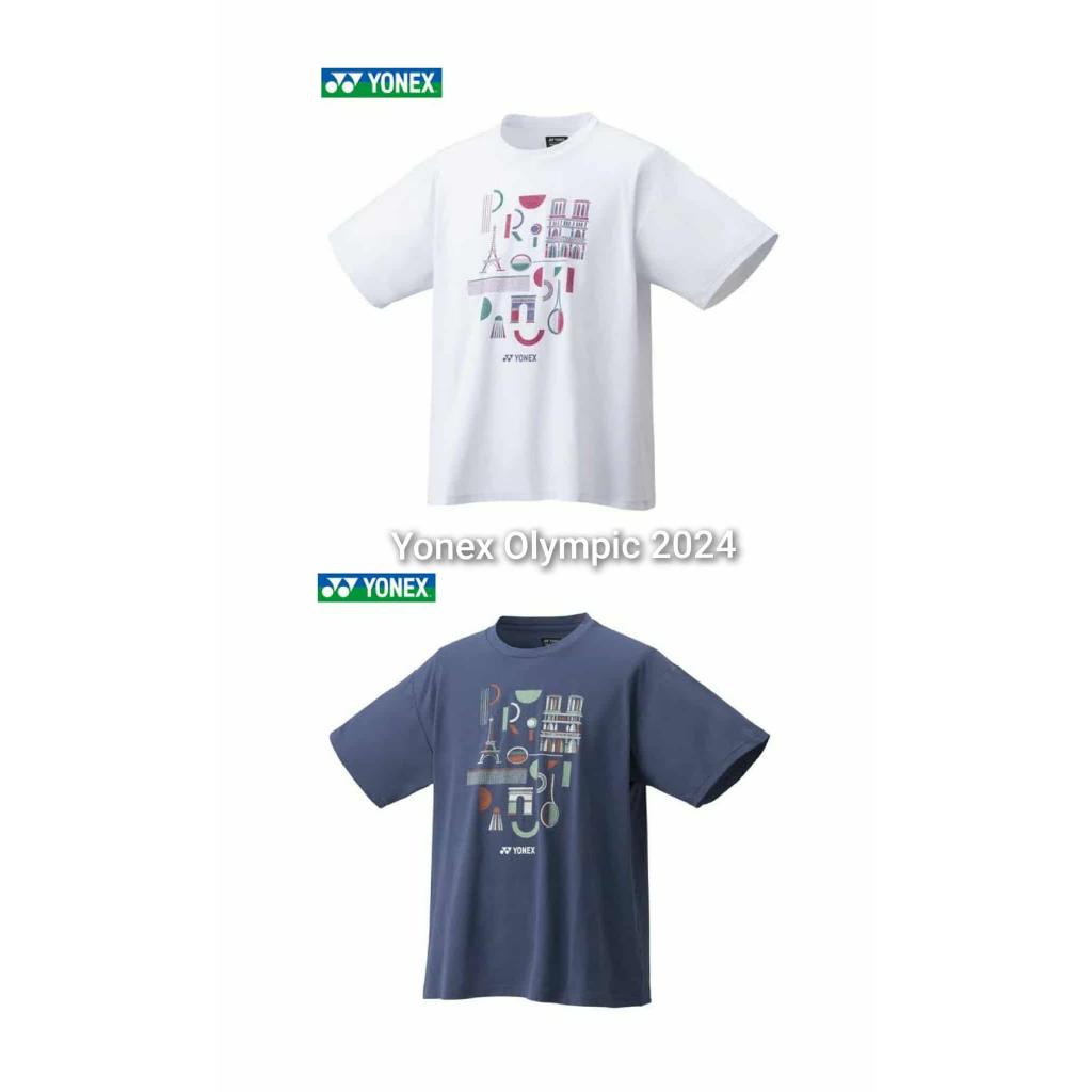 [พร้อมส่ง ของแท้ 100%] เสื้อที่ระลึก Yonex Olympic Paris 2024