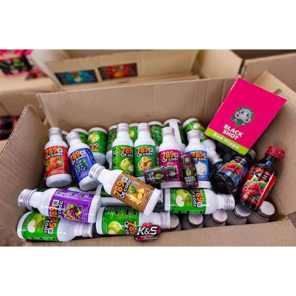 1 ลัง 100 ขวด น้ำหวาน น้ำดชื่อมเข้มข้น 789 QR code 3200บาท ลดราคาสินค้าตัวใหม่ ถูก ดี ของแท้