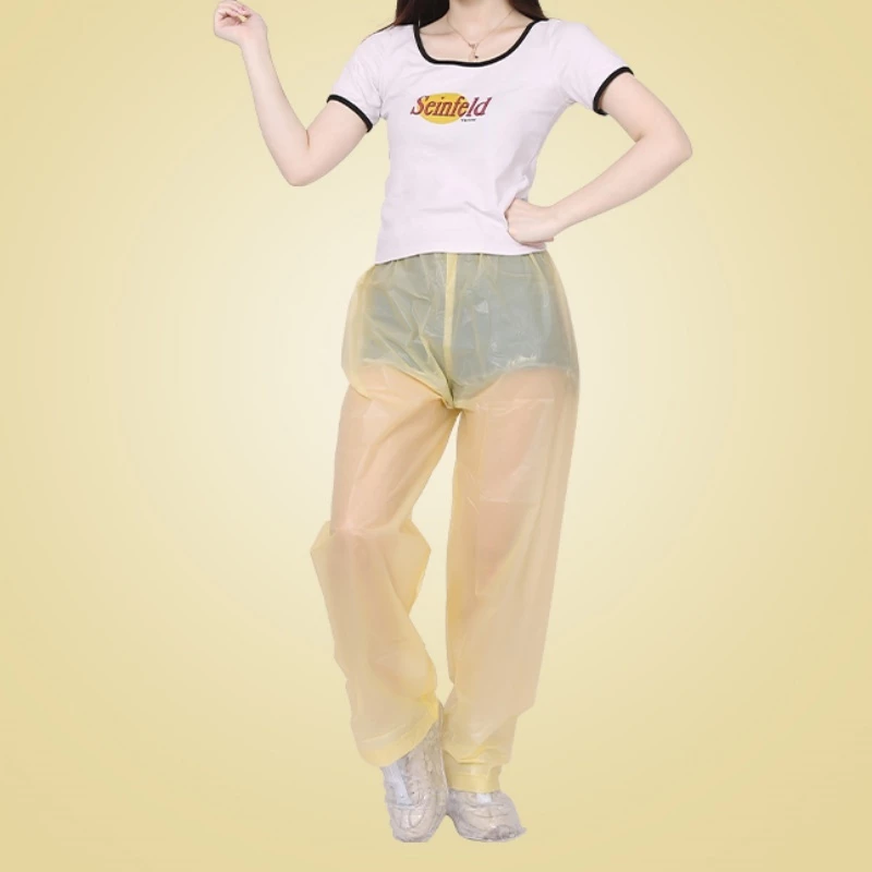 กางเกงกันฝนผู้ใหญ่ พกพา กันน้ำ สำหรับปั่นจักรยานและปีนเขา thumbnail 8