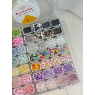 SuperSet ลูกปัด 56สี ,28สี ครบชุดDiy