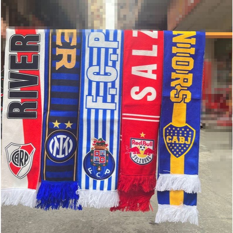 🔥ถูกสุดๆ🔥ผ้าพันคอลิเวอร์พูล🔥แมนยู แมนซิตี้ อาเซนอล เชลซี มาดริด บาซ่า