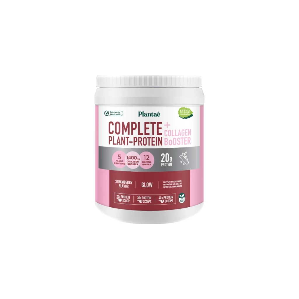Plantae Complete Plant Protein รส Strawberry กระปุก 800g โปรตีนจากพืช plant based เพิ่มกล้ามเนื้อ โปรตีนสูง แพลนเต้ thumbnail 3