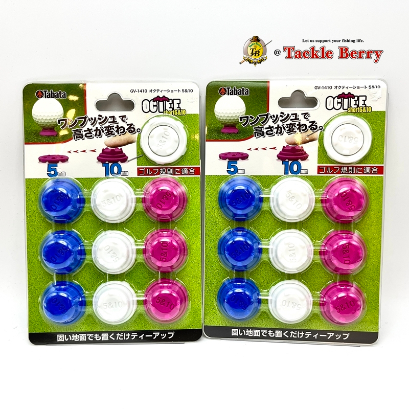 Tabata OCTEE GV-1410 Short 5 & 10 / ทีวางลูกกอล์ฟขนาด 5-10 mm.