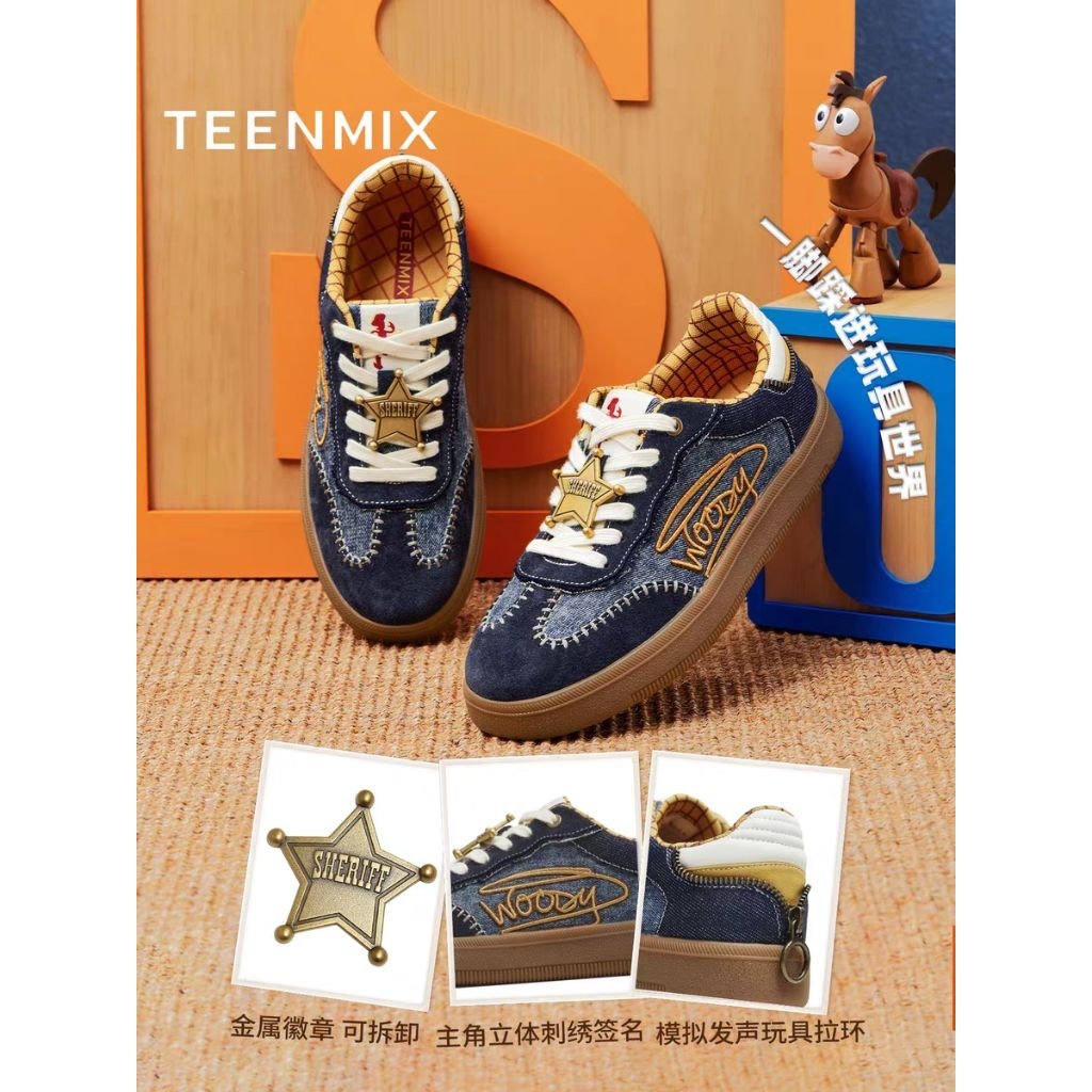 TEEN MIX Toy Story thin-soled handmade German training shoes