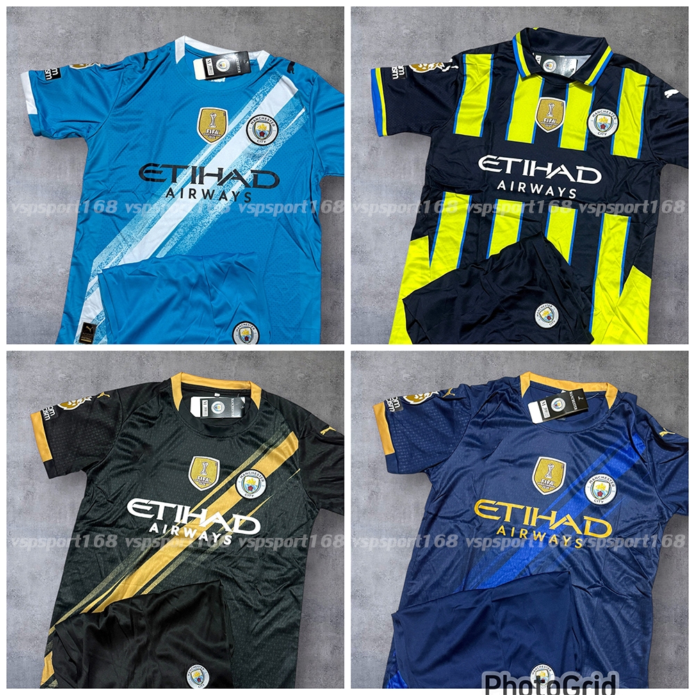 เสื้อฟุตบอล ทีมแมนซิตี้ เสื้อพร้อมกางเกง ใหม่ล่าสุดชุดกีฬา 2025/2026 เนื้อผ้าดีใส่สบาย
