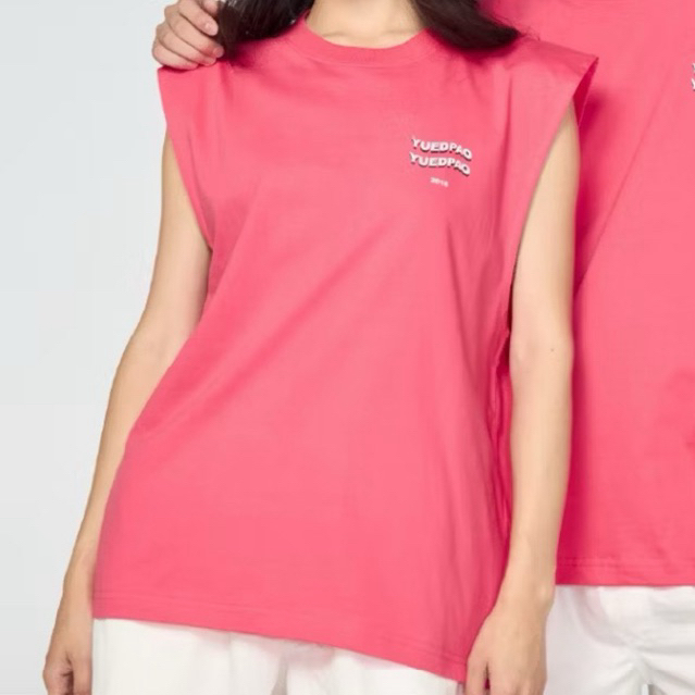 YUEDPAO-เสื้อยืดเปล่าแขนกุด