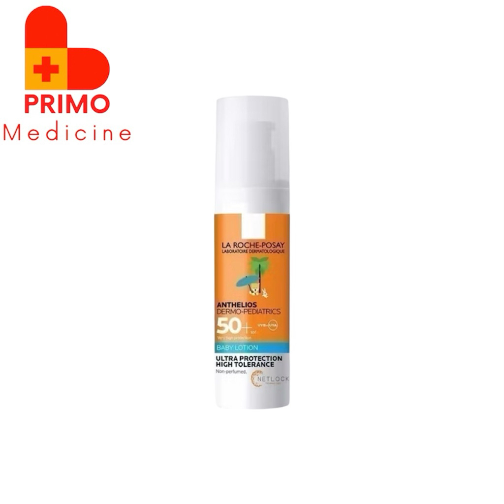 พร้อมส่ง La Roche-Posay ANTHELIOS DERMO PEDIATRICS BABY LOTION SPF50+ โลชั่นกันแดดสำหรับเด็ก 50 ml