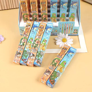 พร้อมส่ง ปากกาสุ่ม ลายการ์ตูน ยกบล็อก36แท่ง ปากกาสุ่มทุงทุงtungtung ปากกาหมึกซึม ปากกาเจล ปากกาน้ำเงิน เครื่องเขียนปากกา