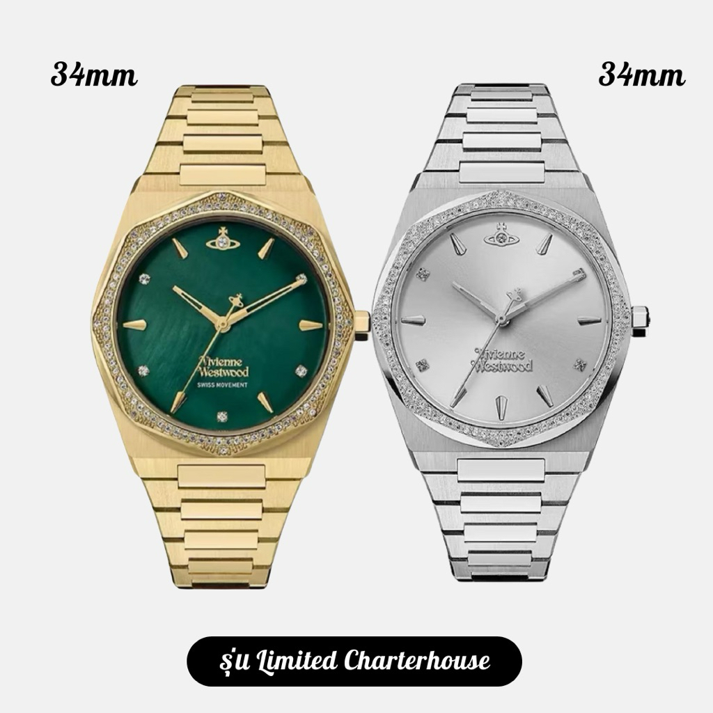 นาฬิกา VW รุ่น Limited korea VV244QSLSL VV244QGRGD (มีเพชรในหน้าปัดหลักเวลา)