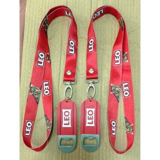 ที่เปิดขวดลีโอหุ้มยาง ยาว3.5นิ้ว งานของแท้ มีสายคล้องคอ สวยง…