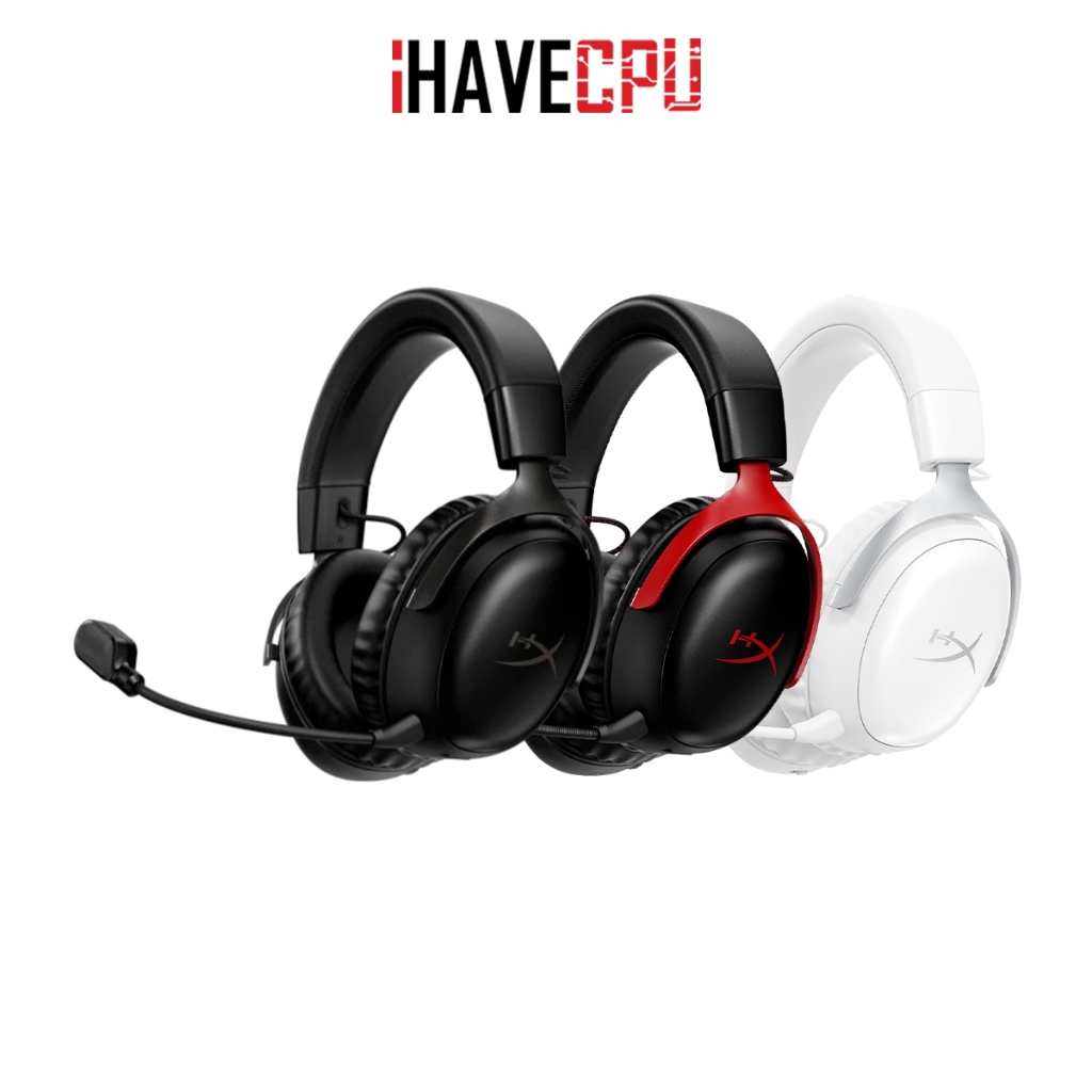 หูฟัง (headset) iHAVECPU HyperX CLOUD III S WIRELESS