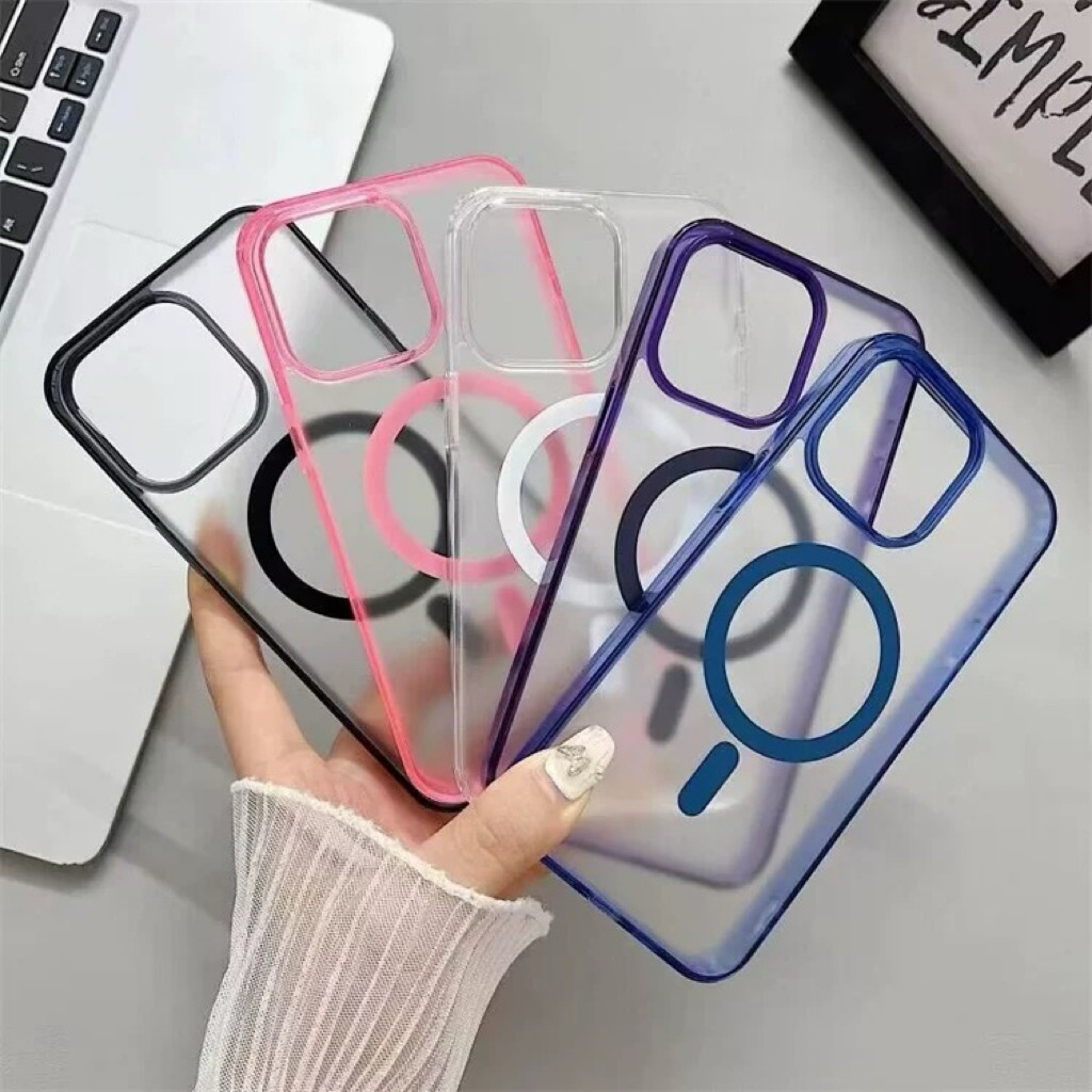 Supercase | i7-i16promax เคสแม่เหล็ก ชาร์จไร้สาย ผิวด้าน magnatic case