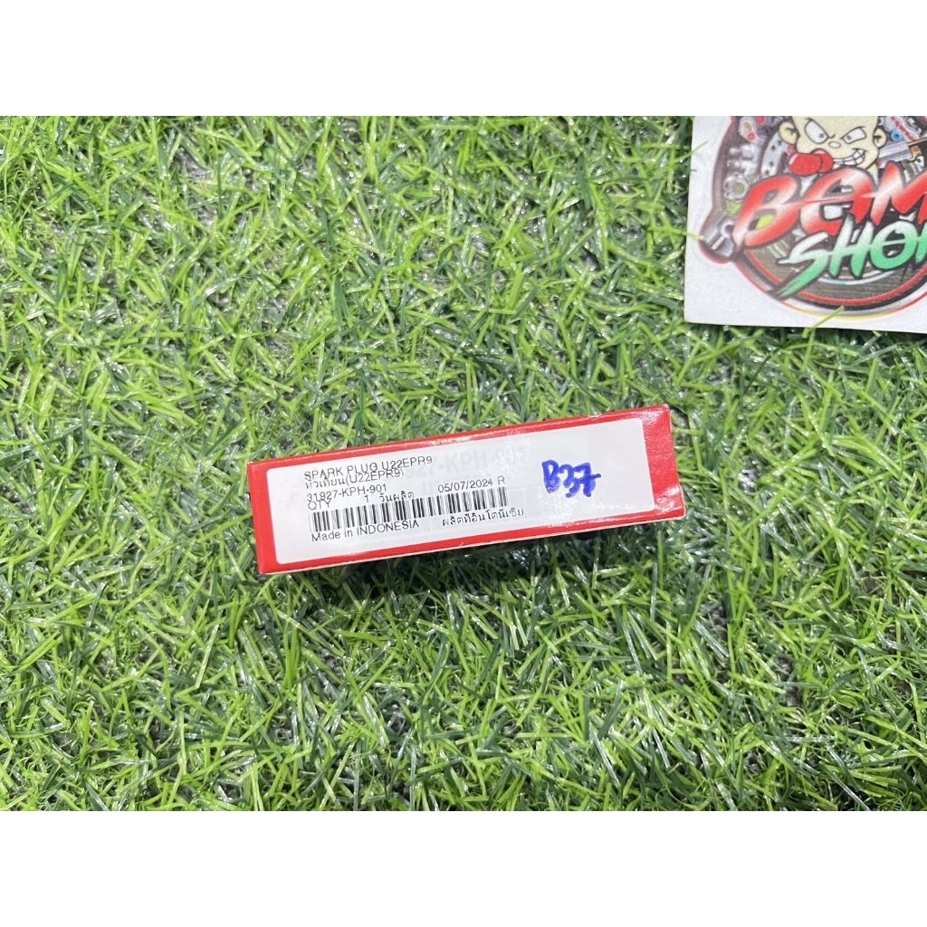 หัวเทียน(U22EPR9) DENSO Wave125R / Wave125S / Wave125i บังลม , ปลาวาฬ ปี 2012-2020แท้เบิกศูนย์ รหัส 