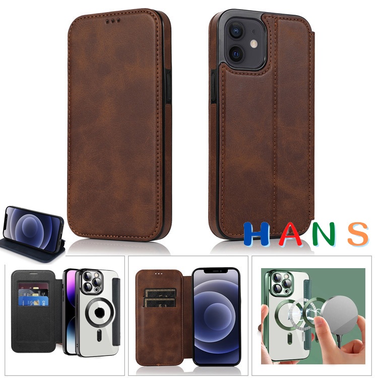 Case ip เคส i11 i12 i13 i14 i15 i16 13Pro 13Promax 13mini i12-i11 ฝาหน้าเรียบ เรียบหรู ใส่บัตรได้