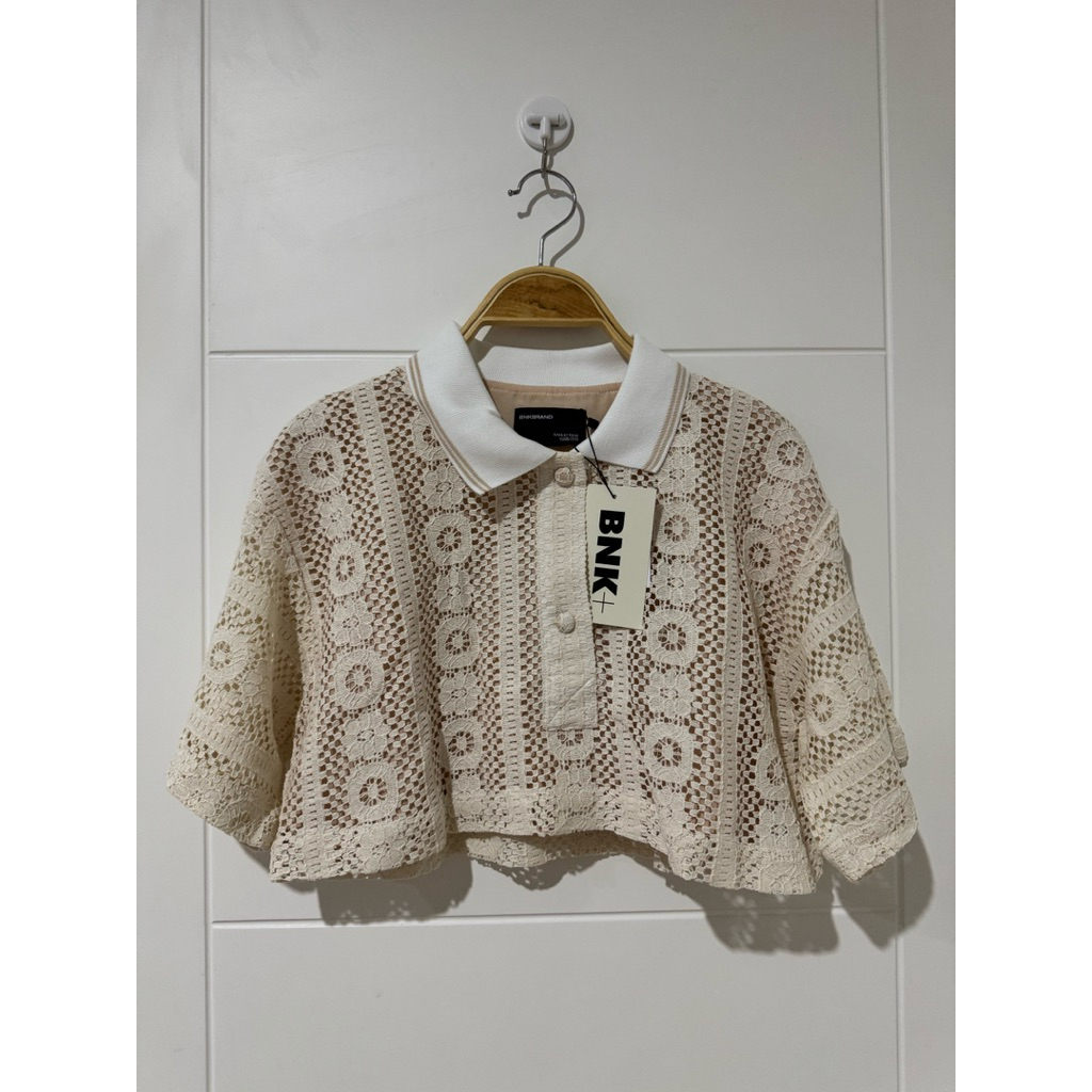 New 🍄เสื้อ bnkbrand ไซต์ S (อก 31-32“/เอว 25-26”)  ส่งต่อ 790 บาทค่ะ(ราคาเต็ม 1,490 บาท)(ฟีลตอนใส่จะ