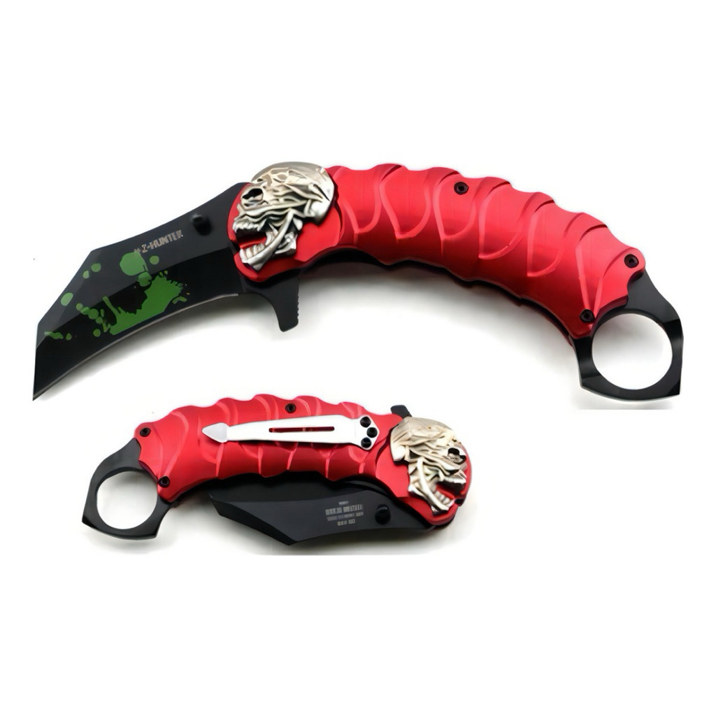 💀 Karambit Folding Hunting Knife Z-HUNTER No.ZB058