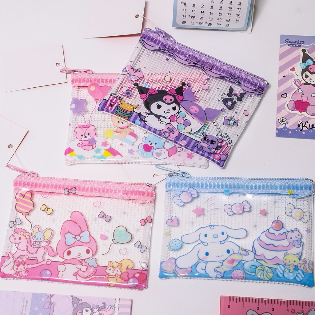 กระเป๋าใส่บัตร Sanrio กระเป๋าสตางค์ 👛ใส่เหรียญ ใส่บัตร Sanrio แท้ - รูปที่ 2