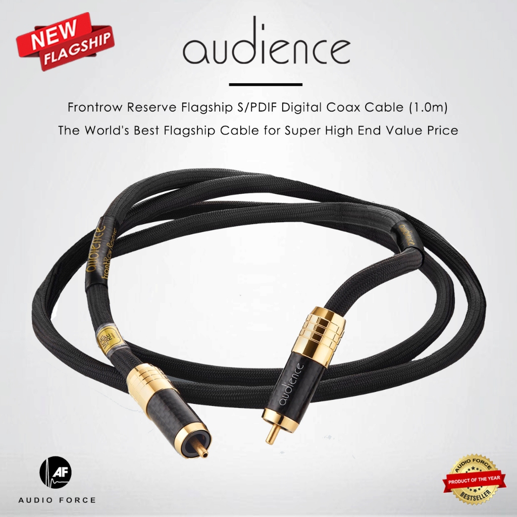 Audience Frontrow Reserve Flagship S/PDIF Digital Coax Cable