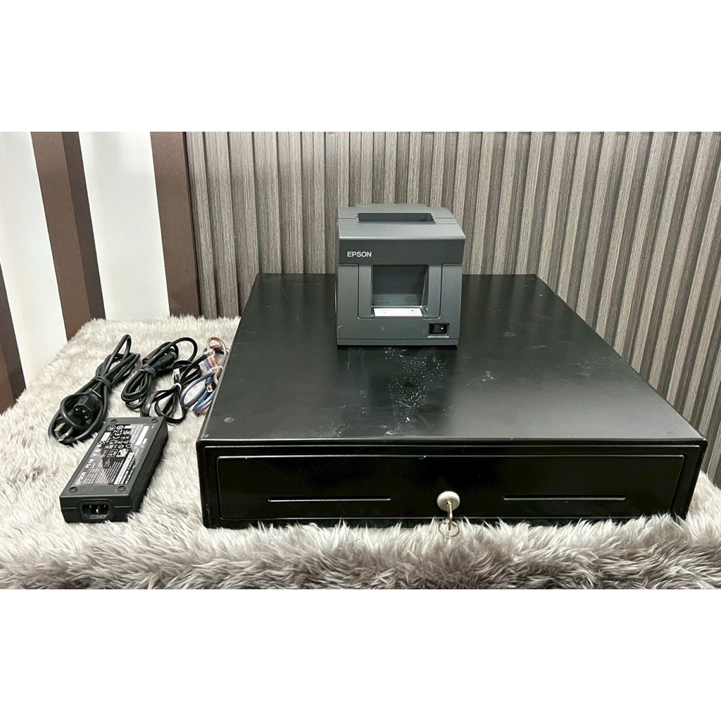 ลิ้นชักเก็บเงิน MAKEN SK-460🍏 ราคา 1,190 บาท 🍏 เครื่อง Epson tm-t81 🍏 ราคา 1,900 บาท 🍏