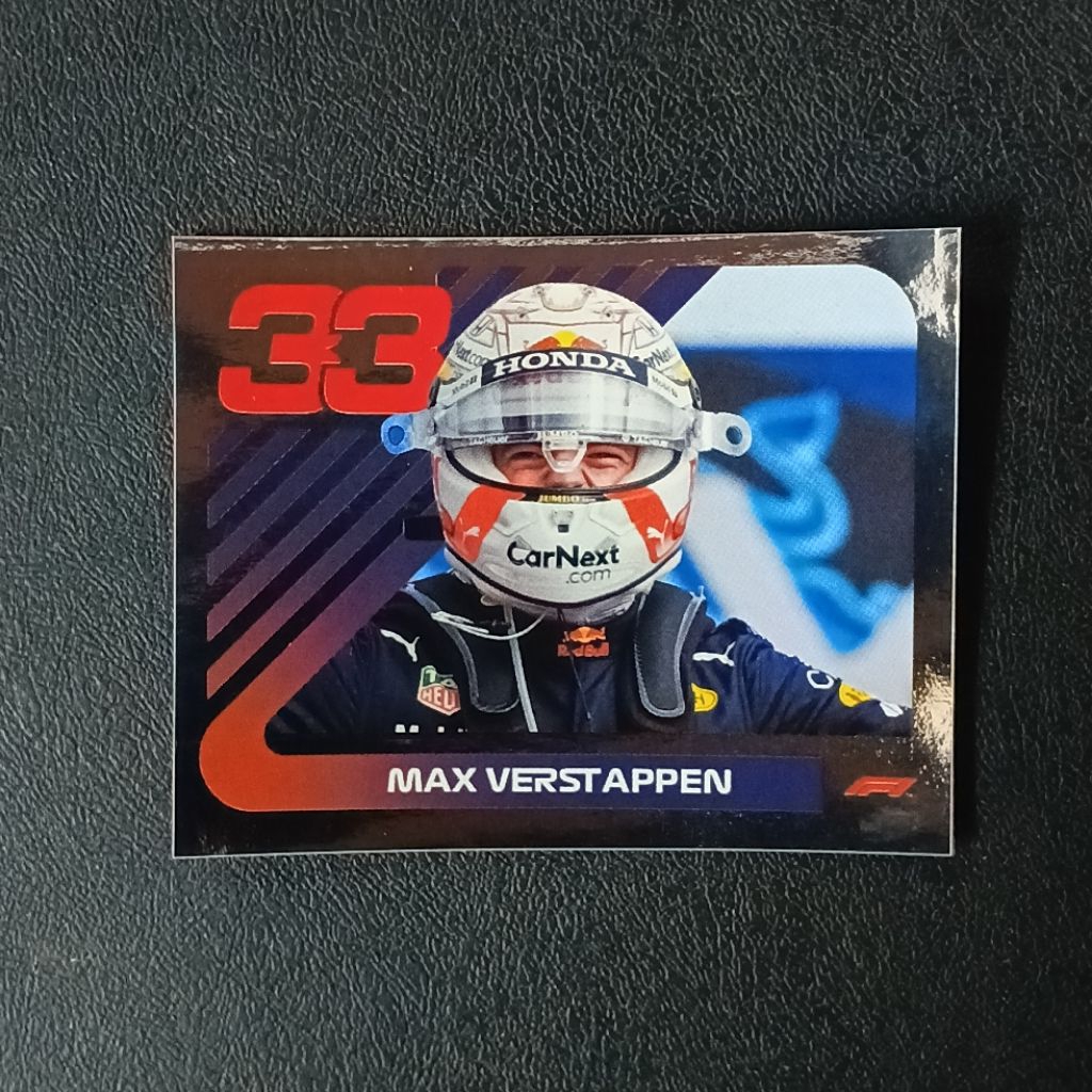 สติ๊กเกอร์รถแข่งฟอร์มูล่า วัน INESRT/FOIL STICKERS 2021 SEASON FORMULA 1 OFFICIAL F1 RACING