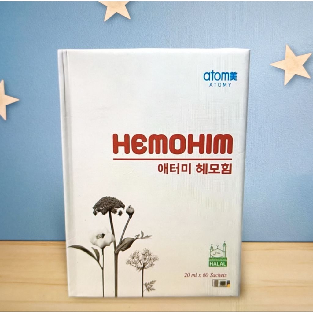ผลิตภัณฑ์เสริมอาหาร อะโทมี่ เฮโมฮิม หนึ่งกล่องใหญ่ 60ซอง Atomy HemoHIM Immune system Supplement 1 bo