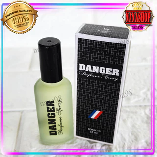 💥ส่งฟรี มีราคาส่ง น้ำหอม แดนเจอร์ เพอร์ฟูม สเปรย์ Danger Perfume SPRAY กล่องดำ ขวดขุ่น Bonsoir 22 ml.