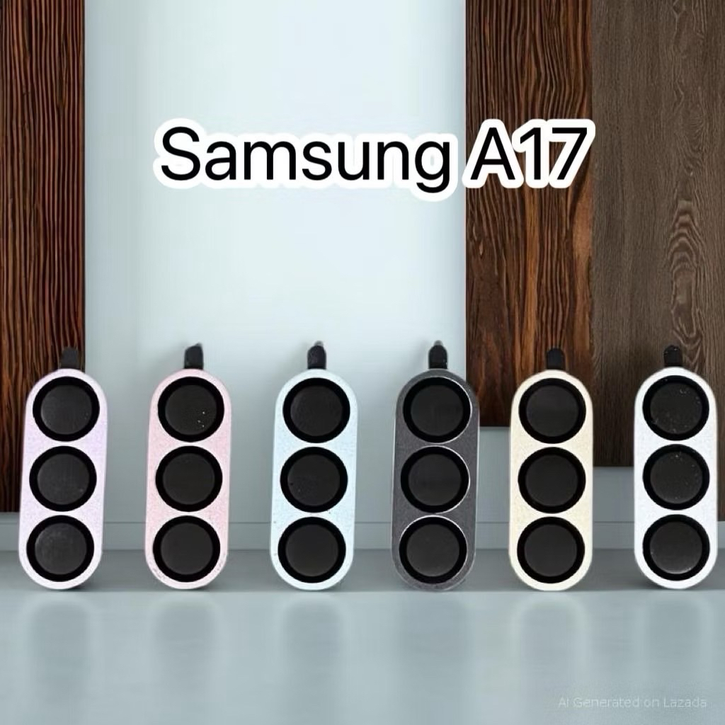ฟิล์มกระจกเลนส์กล้องสำหรับSamsung รุ่นA17/A07(เป็นแบบแหวนครอบเลนส์กล้อง)