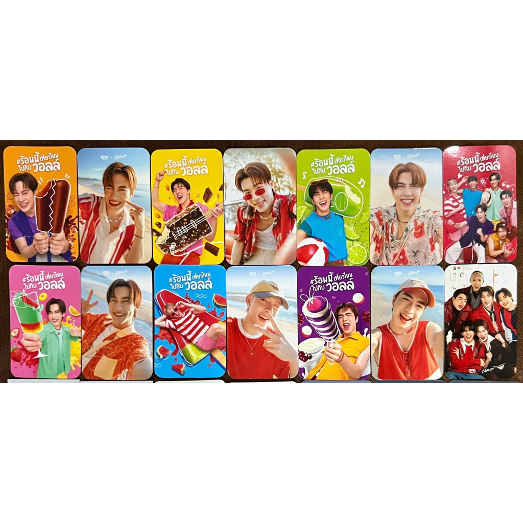 PROXIE - Photo Card x Walls ยกเซ็ตครบทุกใบในภาพ