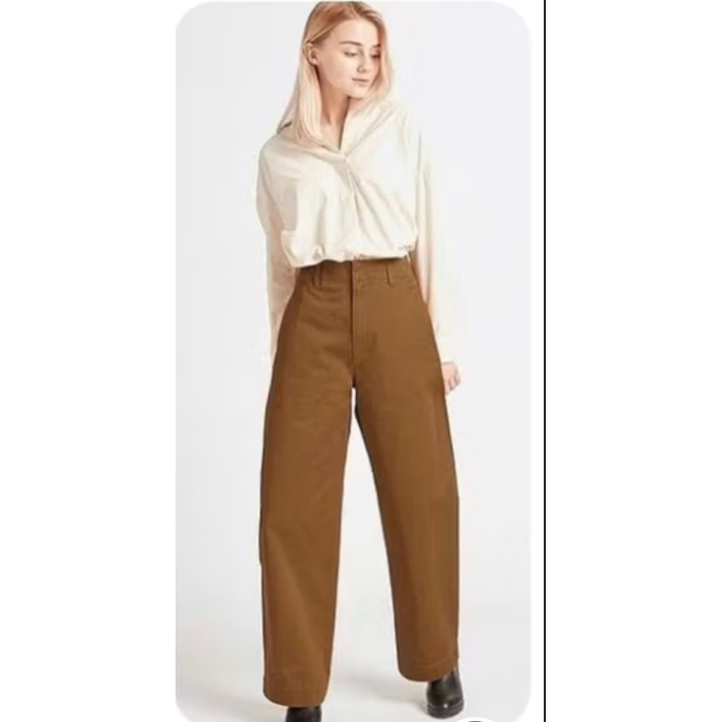 Uniqlo U wide curve pants sz. 58 cm