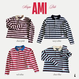 Kudsun Official - Ami Stripe Polo
