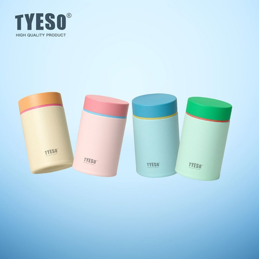 tyesoแท้กระบอกน้ำmini แก้วเก็บความเย็น ขนาดเล็กพกพาง่าย260-300ml
