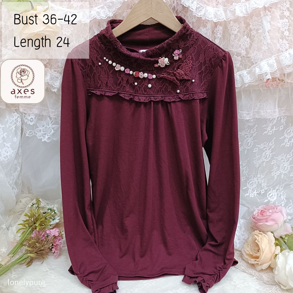 Axes Femme เสื้อแขนยาว มือสอง