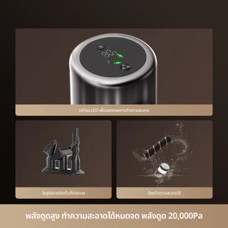 Dreame Z30S Station Vacuum Cleaner เครื่องดูดฝุ่นไร้สาย ฐานชาร์จและเก็บฝุ่นอัตโนมัติ เทคโนโลยีแสงสีเขียวจับฝุ่น