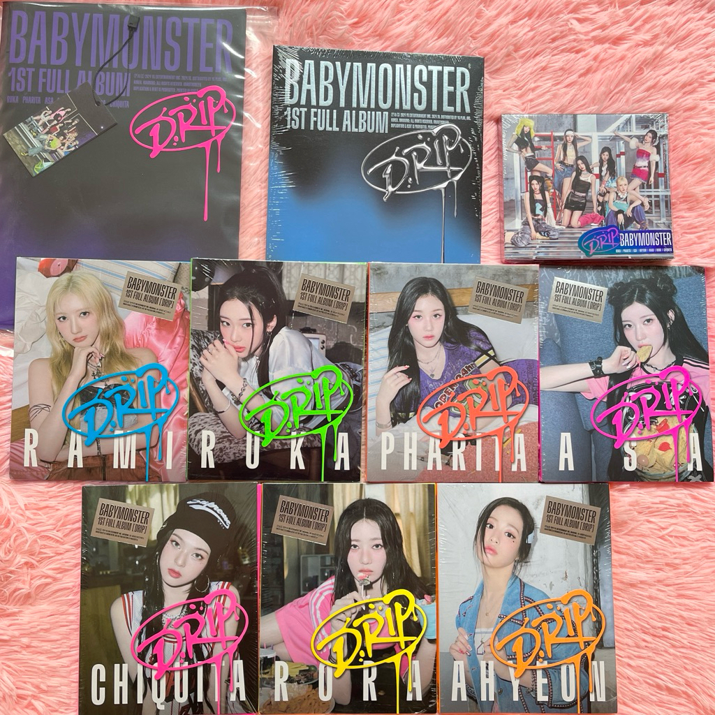 พร้อมส่ง❤️‍🔥Babymonster YG Tag อัลบั้มไม่แกะ