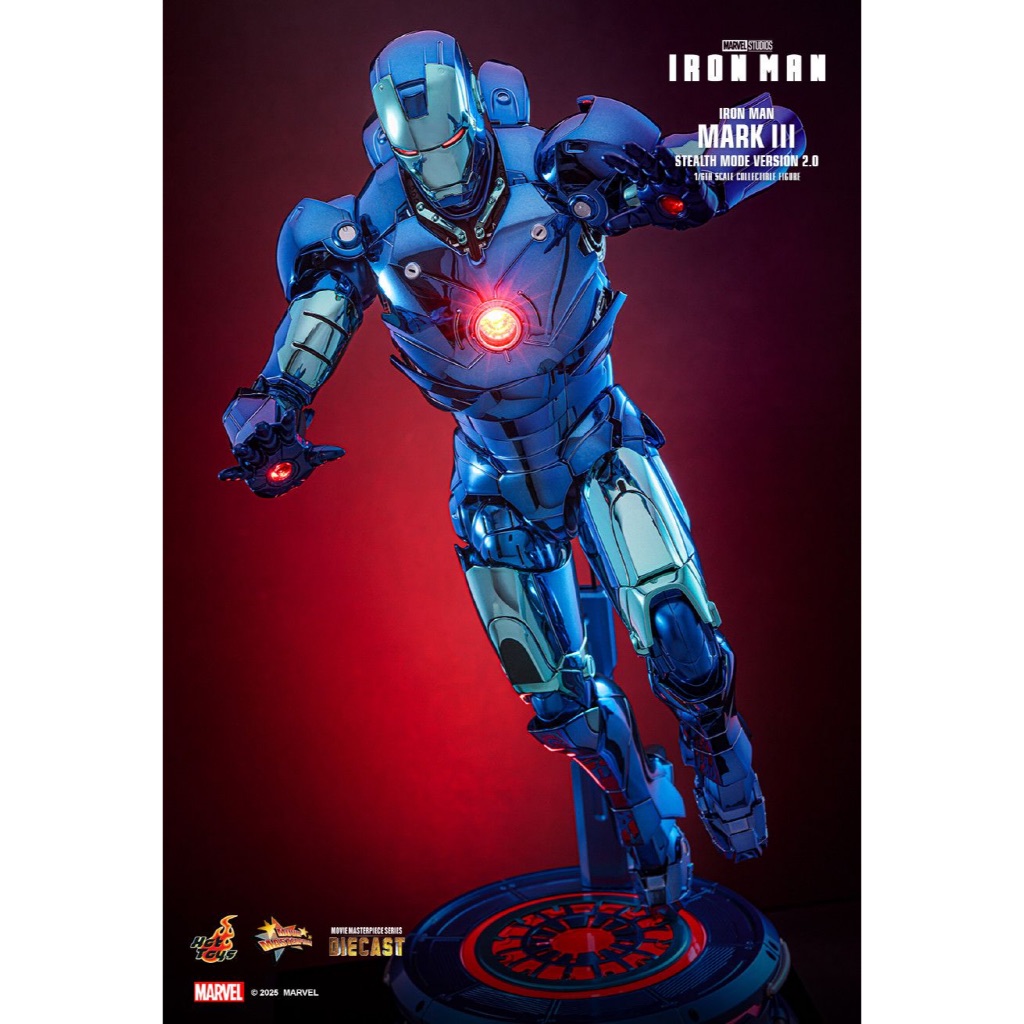 Hot Toys MMS814D71 Iron Man 1/6th scale Iron Man Mark III (Stealth Mode Version) 2.0