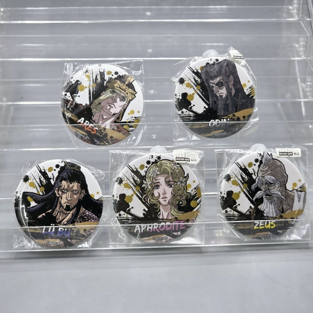 (พร้อมส่ง/แท้✅️) ของสะสม อนิเมะ มหาศึกคนชนเทพ คนชนเทพ record of ragnarok ซุส โอดิน ธอร์ zeus odin th