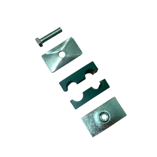 แคลมป์คู่ แคลมป์รัดท่อ Pipe Clamp ไฮดรอลิค OJT แคลมป์คู่ รูคู่