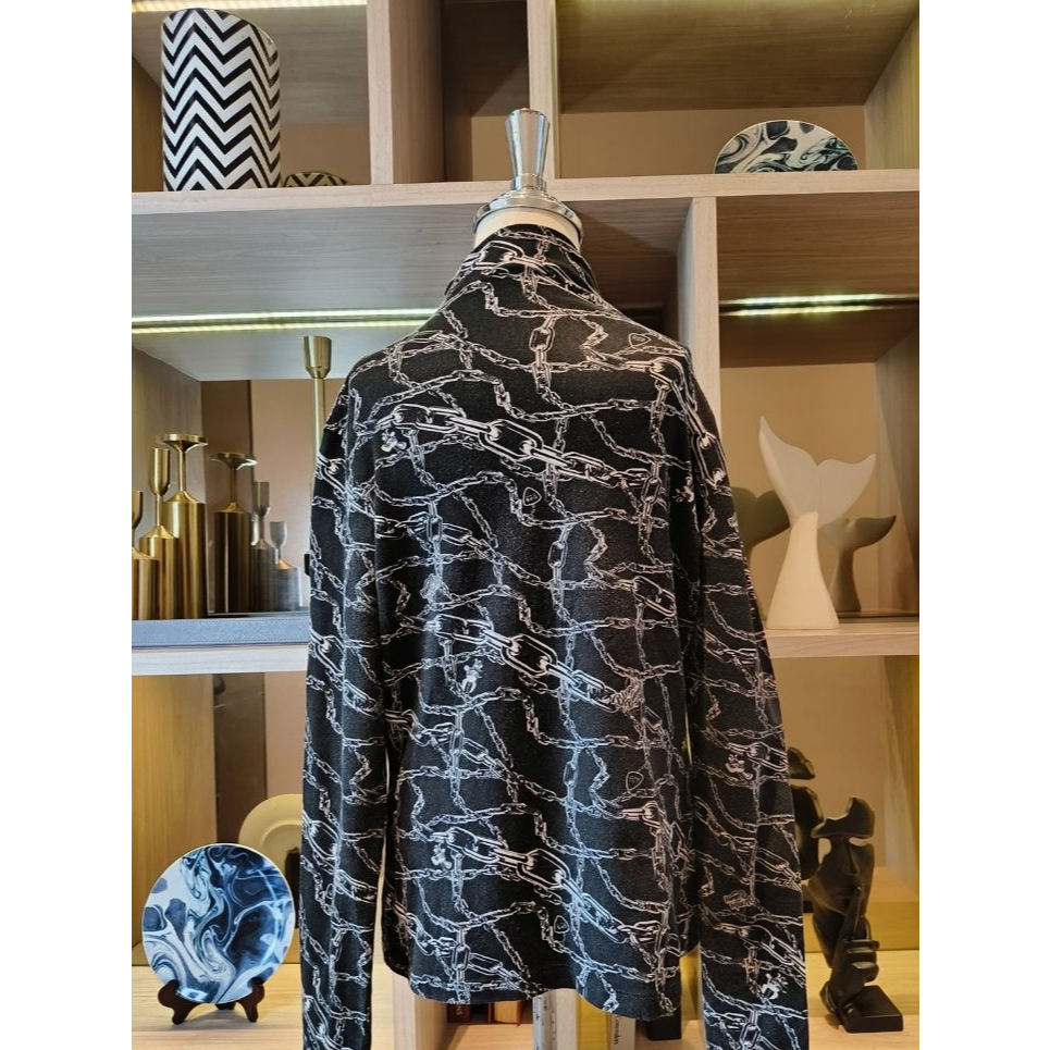 JASPAL SMILEY เสื้อแขนยาว คอเต่า ผ้ายืด ไซส์ M ใส่เข้ารูปสวยมาก แมทกับกางเกงได้ทุกแบบ