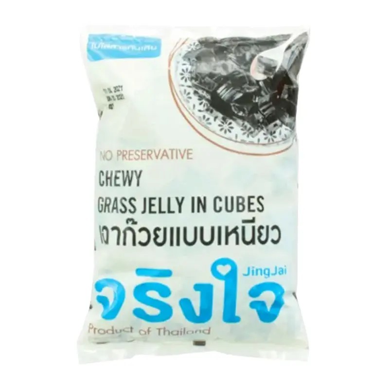 จริงใจ เฉาก๊วยทรงเต๋าแบบเหนียว 1 กก. ส่งแบบ express delivery