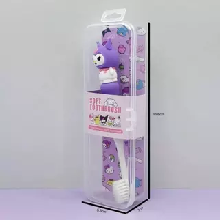 พร้อมส่ง แปรงสีฟันเด็กถึงเด็กโตด้ามหัวการ์ตูนลายน่ารักขนาดพกพา 54600